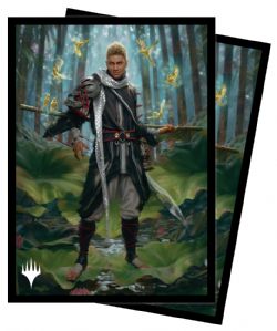 MAGIC THE GATHERING -  STANDARD SIZE SLEEVES - GRAND MASTER OF FLOWERS (100) -  ADVENTURES IN THE FORGOTTEN REALMS